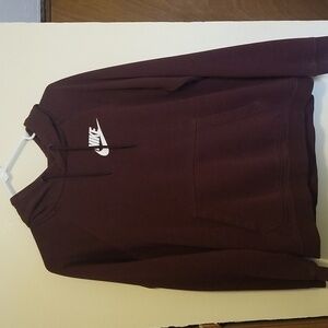 Maroon nike hoodie